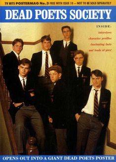 a magazine cover with men in suits and ties