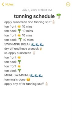 Tanning Schedule, How To Tan, Summer Checklist, Summer Skincare Routine, Summer Prep, Summer Hacks, How To Get Tan