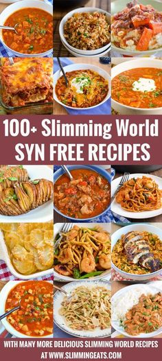 100 Slimming World Syn Free Recipes - save your syns for treat with these delicious syn free meals that do not compromise on taste. Slimmers World Recipes, Syn Free Food, Fakeaway Recipes, Doner Kebab, Syn Free, Diet Vegetarian, Think Food, World Recipes, Low Calorie Recipes