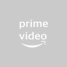 the amazon prime video logo is shown in white on a gray background with black and white lettering