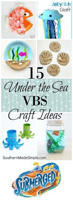 the top five under the sea crafts for kids