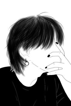 Anime Haircuts Women, Anime Haircut, Anime Lips, Fb Profile Photo, Pic Art, Hair Icon, Boys Long Hairstyles