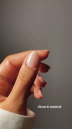 15 Classy Minimalist Nail trends and manicure inspo for 2023 you don't want to miss! I'm definitely getting #6 tomorrow - I just can't help myself! Too cute! Simple nails trendy nails glazed donut nail inspo nail art #nails #minimal #minimalist #winternails #springnails Nails With Design On Ring Finger, Short Milky Nails, Pinky Nude Nails, Milky Pink Nails, Minimalist Nail, Nagellack Trends, Minimal Nails, Art Nails