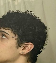 Short Hairstyle Men Curly, Curly Hair Shaved Sides Men, Short 3b Hair Men, Very Short Curly Hair Men, Wet Curly Hair Men, Buzzed Curly Hair, Short Curly Hair Male, Short Curly Hair Styles Men, 3a Hair Men