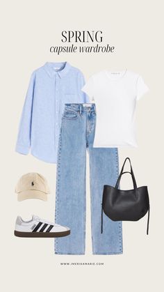 Spring 2024 Capsule Wardrobe + Outfit Ideas | Erika Marie