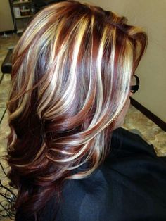 Red Blonde, Hair Color Auburn, Red Highlights, Beautiful Hair Color, Pretty Hair Color