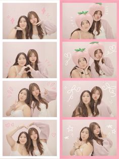 photobooth, photobooth ideas, poses, inspo, cute photo idea, pink, picture, doodles, sketches Solo Photo Booth Poses, Photobooth Poses Friends Duo, Foto Booth Ideas, Poses For Photobooth, Photobooth Ideas Pose, Photo Booth Ideas Poses