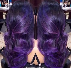 Pinterest // Katssworldd Pelo Color Vino, Dark Purple Hair, Violet Hair, Hair Dye Colors, Tag Your Friends, Hair Inspo Color, Rainbow Hair, Dream Hair