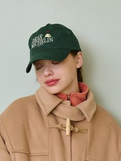 Editor's NotesSalad Bowls' hat is cozy and perfect for everyday wear.- Light-weighted- Eye-catching lettering embroidery detail- Perfect for cold days- Adjustable back strap- Minimal and modern stylesMeasurements(in.)- Size: One size.*Model: Height 5' 9Composition & Care- 100% Cotton- Avoid direct heat and moisture- Do not bleach- Do not tumble dry- Do not steam iron- Wipe down with wet clothDesigner- by Salad Bowls Everyday Fall Baseball Cap, Fall Green Cotton Hat, Winter Cotton Hats With Letter Print, Casual Winter Hats With Letter Print, Everyday Winter Baseball Cap, Winter Everyday Baseball Cap, One Size, Adjustable Winter Baseball Cap For Everyday Use, Winter Baseball Cap With Embroidered Logo And Curved Brim, Winter Everyday Baseball Cap One Size Fits Most