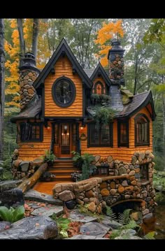 Castle Tiny House, House Design App, Backyard Wood Deck, Backyard Living Spaces, Backyard Beach Party, Backyard Kitchen Ideas, Fairytale Houses, Fairytale House, Deck Backyard