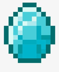 an image of a blue pixellated object