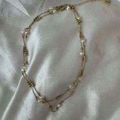 Handmade gold and pearl body chain or necklace
- gold plated
- will not tarnish Pearl Body Chain, Gold Pearl Jewelry, Handmade Gold, Gold Pearl, Necklace Gold, Pearl Jewelry, Women's Jewelry, Gold Necklace, Gold Plate