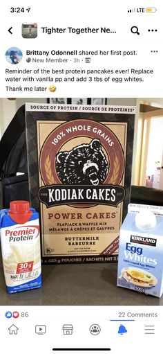 an ad for kodak cakes on facebook