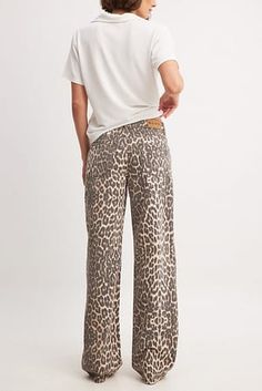 Fall Fashion Casual, Leopard Jeans, Leopard Print Jeans, Oversized Clothes, Leopard Pants, Leopard Leggings, Low Waist Jeans, Long Tall Sally, Printed Jeans