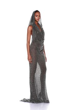 Amalia Noir Beaded Gown - Bronx and Banco - Free Shipping – BRONX AND BANCO