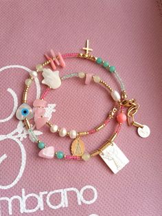 Preppy Necklaces, Handmade Clay Jewelry, Trending Bracelets, Luxe Jewelry, Diy Bracelet Designs, Easy Diy Jewelry, Beads Bracelet Design, Healing Jewelry, Beaded Keychains