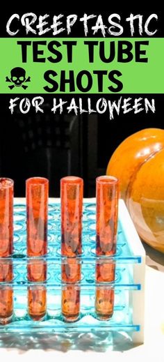 Halloween Test Tube Shots Test Tube Shots, How To Make Vodka, Halloween Jello Shots, Menu Halloween, Halloween Punch Recipes, Halloween Shots, Halloween Party Drinks, Halloween Travel, Party Shots