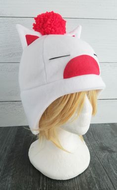 These hats are made from fleece and yarn. ⫸ Perfect for: fans, cold weather, costumes, or conventions. Very warm! ⫸ Size: Fits anyone age 5+, one size fits most. Circumference about 24-25 in. ⫸ Care instructions: I recommend hand wash cold. All hats are made in a smoke-free, pet-free environment. All hats are made with a sewing machine. Patterns and designs are drawn, cut, and made by me. ▎Free shipping on orders over $35 (ground advantage shipping only) ▎ ⫸ Shipping USA - 2-3 days (possibly 5 d Weather Costumes, Fleece Hat, Sewing Machine, Cold Weather, Care Instructions, Hand Wash, Yarn, Pet, Sewing