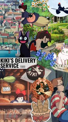 kiki's delivery service poster