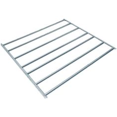 a metal rack with four bars on it