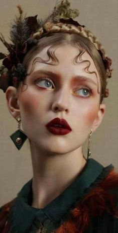 1800s Makeup, Goblin Face, Victorian Makeup, 1920s Makeup, 21 Party, Witch Style, Vampire Bride, Fairy Photoshoot