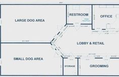 the floor plan for an office building