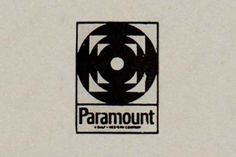 the logo for paramountt is shown in black on a white background with a circular design