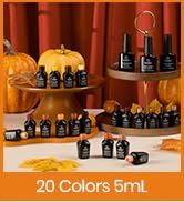 Gel Nail Art Designs, Fall Gel Nails, Gel Nail Kit