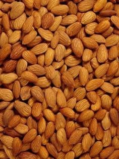 almonds are shown in this close up photo