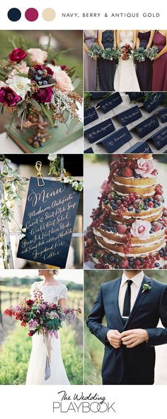 a collage of photos showing different types of wedding cakes and desserts, with the caption saver below