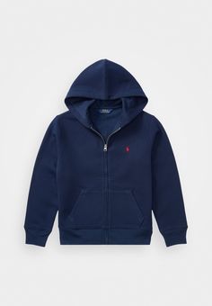 Polo Ralph Lauren HOOD - Sweater met rits - cruise navy Ralph Lauren Kids Boys, Polo Ralph Lauren Sweatshirt, Ralph Lauren Hoodie, Ralph Lauren Sweatshirt, Polo Ralph Lauren Kids, Boys Knits, Boys Fleece, Ralph Lauren Boys