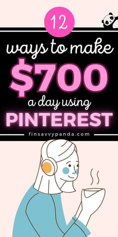 12 Ways To Make $700 Fast Now Earn Extra Money Online, Money From Pinterest, Make Money From Pinterest, Jobs For Moms, Make Money On Pinterest, Money On Pinterest, Money Making Jobs, Extra Money Online