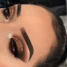 Fantasy Palette, Make Up Designs, Make Up Gold, Stunning Makeup