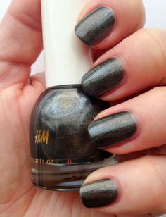 Nail Paint Shades, Pretty Nail Colors, M Beauty, Holographic Nails, Nail Paint, Body Skin, Pretty Nails, Charcoal Grey