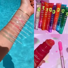 Nyx Lipgloss, Nyx Juice Gloss, This Is Juice Gloss, Lip Gloss Collection Aesthetic, Best Lip Products, Juicy Lip Gloss, Makeup Products Lipstick & Lip Gloss, Nyx This Is Juice Gloss, Lip Products