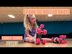 How to Roller Skate for Beginners! Learn to do cross overs, backward scissors, and rotate a jump! - YouTube Learn To Roller Skate, Roller Skate For Beginners, How To Roller Skate For Beginners, Roller Quad, Kids Skates, Roller Skaters, Follow The Leader, Roller Skate, Roller Skates