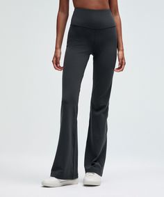 Groove Nulu Super-High-Rise Flared Pant *Regular | Women's Leggings/Tights | lululemon Lululemon Black Leggings, Black Flare Pants, Flared Leggings, Lululemon Pants, Black Flare, Lulu Lemon, Flare Leggings, Flared Pants, Lululemon Women