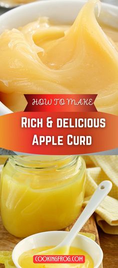 how to make rich and delicious apple curd