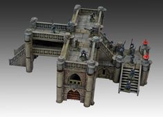 Wargaming Terrain, Kickstarter Campaign, Fantasy House, New Adventures, Exterior Design, Sci-fi Spaceship, Coming Soon, Castle