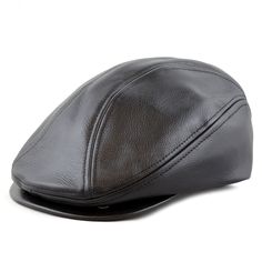 PRICES MAY VARY. ■ The Hat Depot - Made in USA Proudly Premium Quality Genuine Leather Gatsby Ivy Soft Ascot Hat - This luxurious and classic outdoor ascot hat is perfect hat for not only your outdoor classic activities also daily activities. This hat combines both styles to turn people's head and comfort for your all-day wear. You even can use it for your usual day-to-day activities. It'll work even for those who wear eyeglasses, headphones or Bluetooth earbuds. Perfect for gift item!! ■ ALL PR Leather Ivy Cap, Robert Mccall, Cap Store, The Equalizer, Ivy Hat, Ascot Hats, Black Leather Flats, Classic Outdoor, Men's Hats