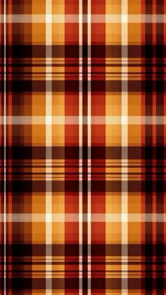 an orange and brown plaid pattern is shown in this image, it appears to be very large