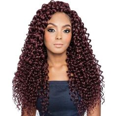 Afri-Naptural Caribbean Bundle Pre-Stretched Cascading Ripple 18" “PRE-STRETCHED FOR THE MOST NATURAL LOOK”Enjoy another day in paradise with Caribbean Bundle Pre-Stretched! Caribbean Bundle Pre-Stretched allows you to embrace natural island hair textures that look and feel like your own! Lightweight and finger-friendly, Caribbean Bundle Pre-Stretched makes for an easy braiding experience. Even more, the innovative pre-stretched feature provides a natural style every time! Experience Caribbean B Black Hair Products, Hairstyles Twist, Island Hair, Curly Crochet Braids, Curly Crochet Hair Styles, Twist Braid, Gorgeous Hairstyles, Braided Styles, Twist Braid Hairstyles