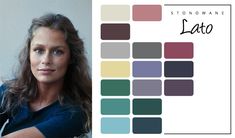 Cool Brown Hair, Soft Summer Deep, Witch Pictures, Soft Summer Colors, Dyt Type 2, Closet Colors, Summer Palette