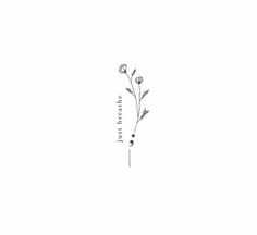 a black and white drawing of flowers with the words i love you written on it