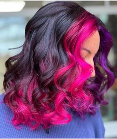 Brazilian Bond Builder, Rockabilly Hair, Hair Color Highlights, Colorful Hair, My Brain, Purple Hair, About Hair, Dyed Hair