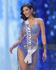 miss usa contestant walks the runway at the pageant