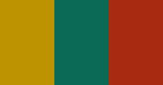 an image of a color scheme with red, green, yellow and orange colors on it