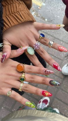 How To Have Style, Manicure Y Pedicure, Funky Nails, 가을 패션, Dream Jewelry, Pretty Jewellery