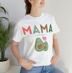 Introducing our Mama and Mini Avocado Matching T-Shirts, the perfect way to show off your unbreakable bond with your little one! Made with premium quality cotton, these t-shirts are ultra-soft and comfortable for both you and your mini-me.

Click on the link to purchase cute matching t-shirts today! Mother Daughter Shirts, Mama And Mini, Matching T Shirts, Expecting Moms Gifts, Mother Daughter Photography, Cute Matching, Mothers Day Gifts From Daughter, Daughters Shirt, Toddler Girl Style