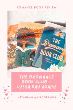 the romance book club - lyssa kalya adams, instagram @ virgorader